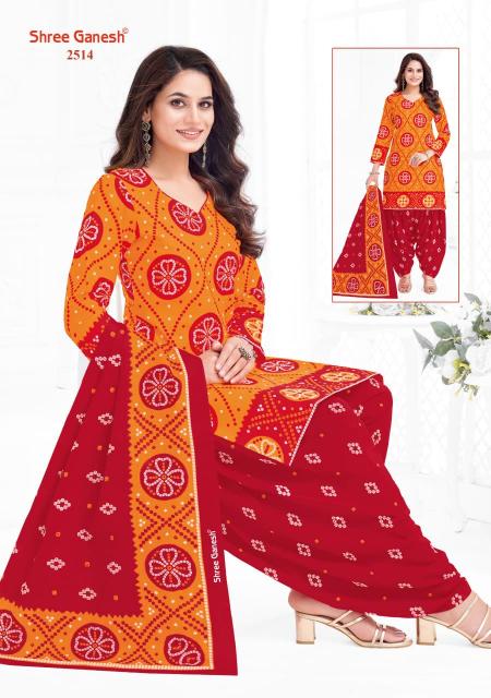 Shree ganesh bandhani vol 5 cotton dress material wholesale market in mumbai